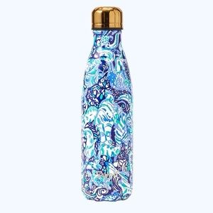 Lilly Pulitzer x Swell | "Race to the Wave" Metal Water bottle | Size 17 oz